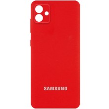 Чехол Silicone Cover Full Camera (AA) для Samsung Galaxy A04 – Красный