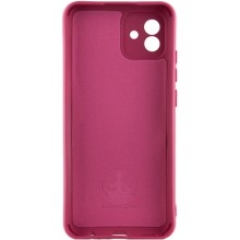 Чохол Silicone Cover Lakshmi Full Camera (A) для Samsung Galaxy A04 – Бордовий