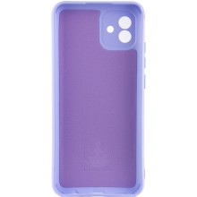 Чохол Silicone Cover Lakshmi Full Camera (A) для Samsung Galaxy A04 – Бузковий