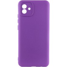 Чехол Silicone Cover Lakshmi Full Camera (A) для Samsung Galaxy A04 (Фиолетовый)