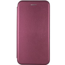 Кожаный чехол (книжка) Classy для Samsung Galaxy A04 (Бордовый)