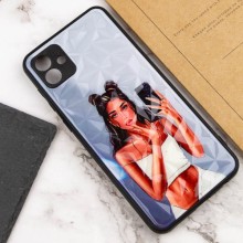 TPU+PC чехол Prisma Ladies для Samsung Galaxy A04 – Black in White