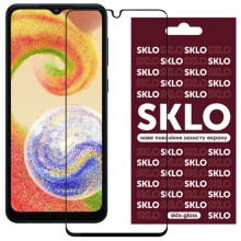 Защитное стекло SKLO 3D для Samsung Galaxy A04 / A04s / A04e – Черный