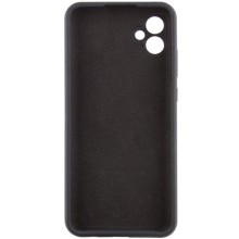 Чехол TPU GETMAN Liquid Silk Full Camera для Samsung Galaxy A04 – Черный