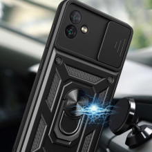 Чехол Ummi Camshield Serge Ring для Samsung Galaxy A04 – Черный