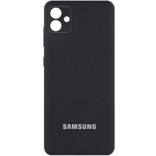 Чехол Silicone Cover Full Camera (AA) для Samsung Galaxy A04 – Черный