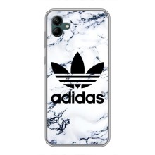 Чехлы Адидас для Samsung Galaxy A04 (AlphaPrint) (Адидас на мраморе)