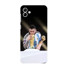 Чехлы Лео Месси Аргентина для Samsung Galaxy A04 (Кубок Мира)