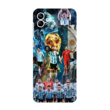 Чехлы Лео Месси Аргентина для Samsung Galaxy A04 (Месси в сборной)