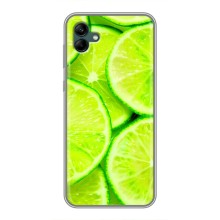 Чехлы с Фруктами для Samsung Galaxy A04 (VPrint) (Лайм)