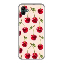 Чехлы с Фруктами для Samsung Galaxy A04 (VPrint) (Вишня)