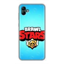 Чехлы Brawl Stars для Samsung Galaxy A04 (AlphaPrint) – Лого Бравл Старс