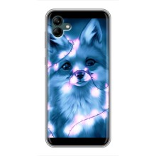 Чехлы с картинкой Лисички для Samsung Galaxy A04 (VPrint) (Яркая лисичка)