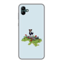 Чехлы с картинкой собаки Патрон для Samsung Galaxy A04 (AlphaPrint) (Сапер Пес)