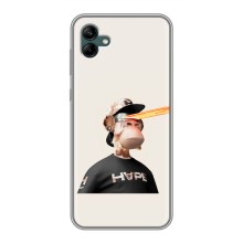 Чехлы с Обезьянами NFT для Samsung Galaxy A04 (AlphaPrint) (обезьяна NFT в очках)