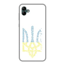 Чохли для Samsung Galaxy A04 Укр. Символіка (AlphaPrint) (Герб з букв)