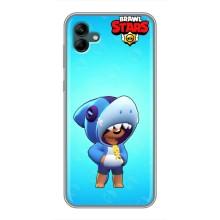 Чехол для Samsung Galaxy A04 Бравл Старс (VPrint) – Леон акула