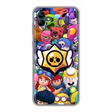 Чехол для Samsung Galaxy A04 Бравл Старс (VPrint) – Лого Brawl Stars