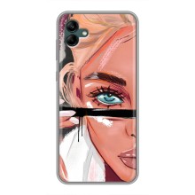 Чехол с печатью для Samsung Galaxy A04 - (Мода) (AlphaPrint) – Макияж