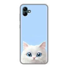 Чохол на тематику: Коти для Samsung Galaxy A04 (Білий кіт)