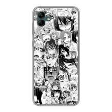 Анимешный чехол для Samsung Galaxy A04 (Ahegao manga)