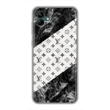 Чехол Стиль Louis Vuitton на Samsung Galaxy A04 (LV на белом)