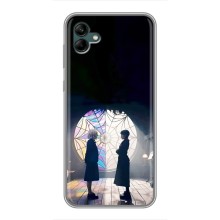 Чехлы Венсдей на Samsung Galaxy A04 Уэнсдей (AlphaPrint) (Уэнздей и Инид)