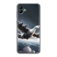 Чехол с мемом Тралалело тралала на Samsung Galaxy A04 (Бомбардини гусини)