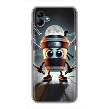 Чехол с мемом Тралалело тралала на Samsung Galaxy A04 (Капучино асасино)