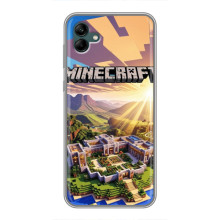 Чехол с картинками Майнкрафт для Самсунг А04 – Minecraft