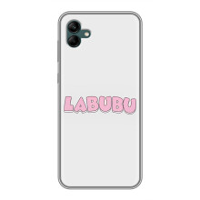 Чехол с Лабубу на Samsung Galaxy A04 (Лого Лабубу)