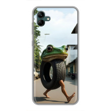 Чехол с мемами тралалело тралала для Samsung Galaxy A04 – Бонека амбалабу