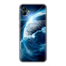 Космические Чехлы для Самсунг А04 (VPrint) (Земля с космоса)