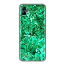 Мраморный чехол на Samsung Galaxy A04 (VPrint) (Салатный Мрамор)