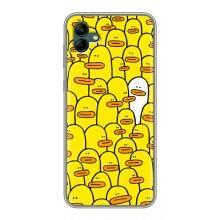 Силіконовий бампер з картинкою звірів для Samsung Galaxy A04 (Особливий)