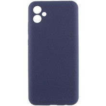 Чохол Silicone Cover Lakshmi Full Camera (AAA) для Samsung Galaxy A04e – Темно-синій