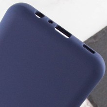 Чохол Silicone Cover Lakshmi Full Camera (AAA) для Samsung Galaxy A04e – Темно-синій