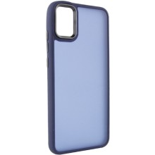Чехол TPU+PC Lyon Frosted для Samsung Galaxy A04e – Navy Blue