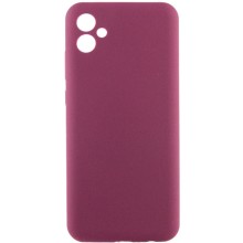 Чехол Silicone Cover Lakshmi Full Camera (AAA) для Samsung Galaxy A04e (Бордовый)