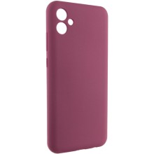 Чехол Silicone Cover Lakshmi Full Camera (AAA) для Samsung Galaxy A04e – Бордовый