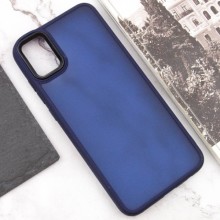 Чохол TPU+PC Lyon Frosted для Samsung Galaxy A04e – Navy Blue