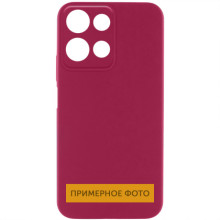 Чехол Silicone Cover Lakshmi Full Camera (AA) для Samsung Galaxy A04e – Бордовый