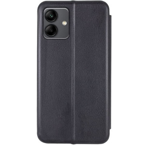 Шкіряний чохол-книжка Classy для Samsung Galaxy A04e – Чорний