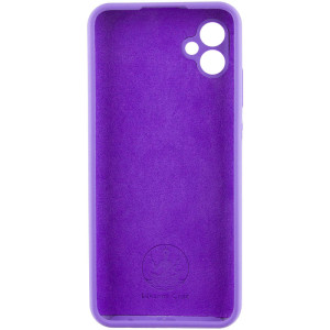 Чохол Silicone Cover Lakshmi Full Camera (AAA) для Samsung Galaxy A04e – Фіолетовий