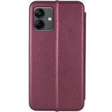 Кожаный чехол (книжка) Classy для Samsung Galaxy A04e – Бордовый