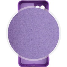 Чохол Silicone Cover Lakshmi Full Camera (AAA) для Samsung Galaxy A04e – Фіолетовий