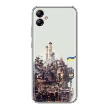 Чехлы на военную тематику для Samsung Galaxy A04e (A042) (Азовсталь)