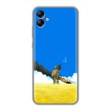 Чехлы на военную тематику для Samsung Galaxy A04e (A042) (Попадание)