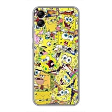 Чохол Губка Боб для Samsung Galaxy A04e (A042) (Емоції Спан Боба)