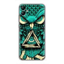 Чехол с птицами на Samsung Galaxy A04e (A042) (VPrint) (Сова с глазом)